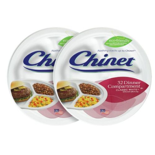 Save on Chinet Paper Plates Dinner Classic White 10 3/8 Inch Order Online  Delivery